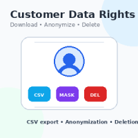 Magento 2 Customer Data Rights: Download, Anonymize, and Delete Personal Data