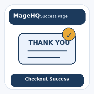 Magento 2 Checkout Success Page Extension: Build a Better Thank You Page After Purchase