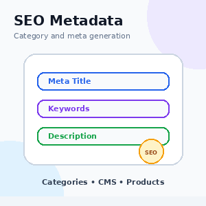 Magento 2 AI SEO Metadata and Category Content Generator