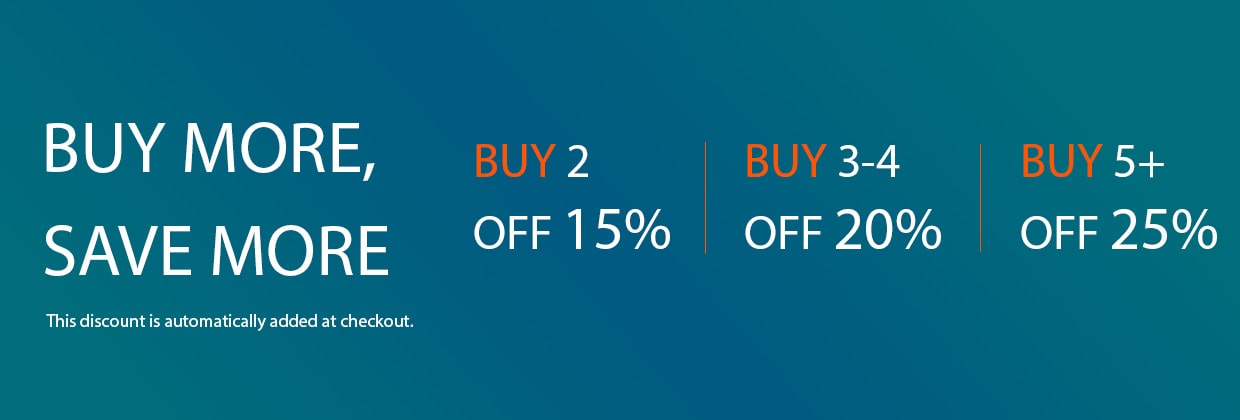 Magehq special deals: Buy more, save more, up to 25%.